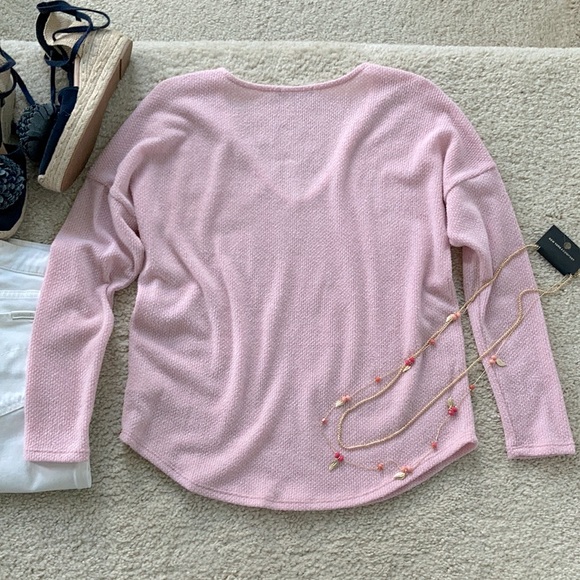 Super Soft, Pink Long Sleeve Top - Picture 6 of 6